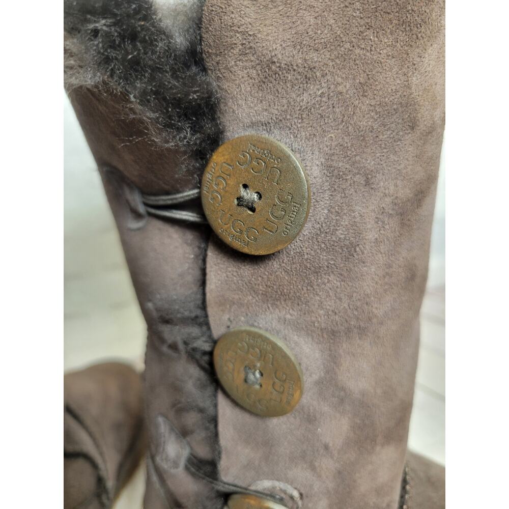 UGG Auzland Sheepskin Bailey style Classic Long 3 Buttons Boots from Australia - Picture 6 of 11
